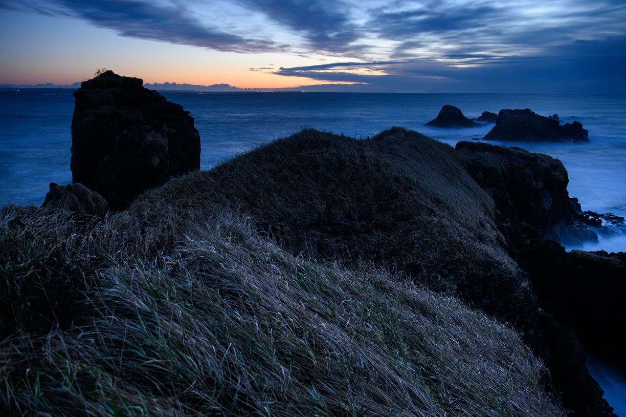 夜明けの湯沸岬 Cape Toufutsu at Dawn